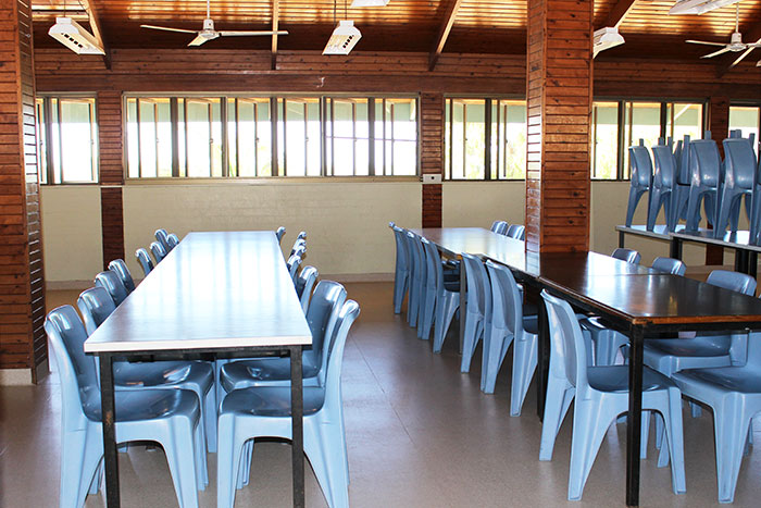 Catering facilities dining room.